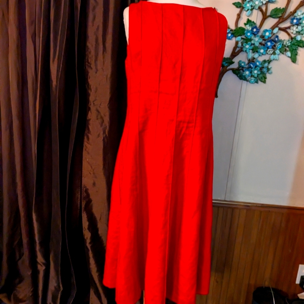 Gorgeous Red Anne Klein Dress